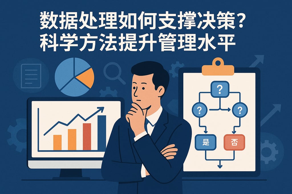 数据处理如何支撑决策？科学方法提升管理水平