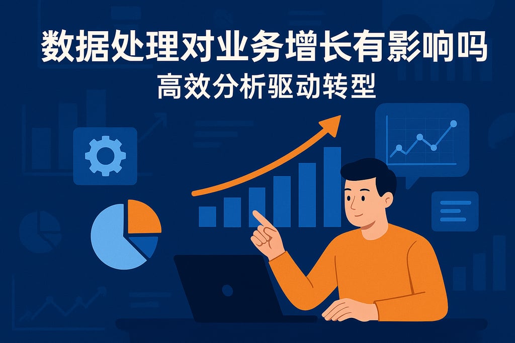数据处理对业务增长有影响吗？高效分析驱动转型