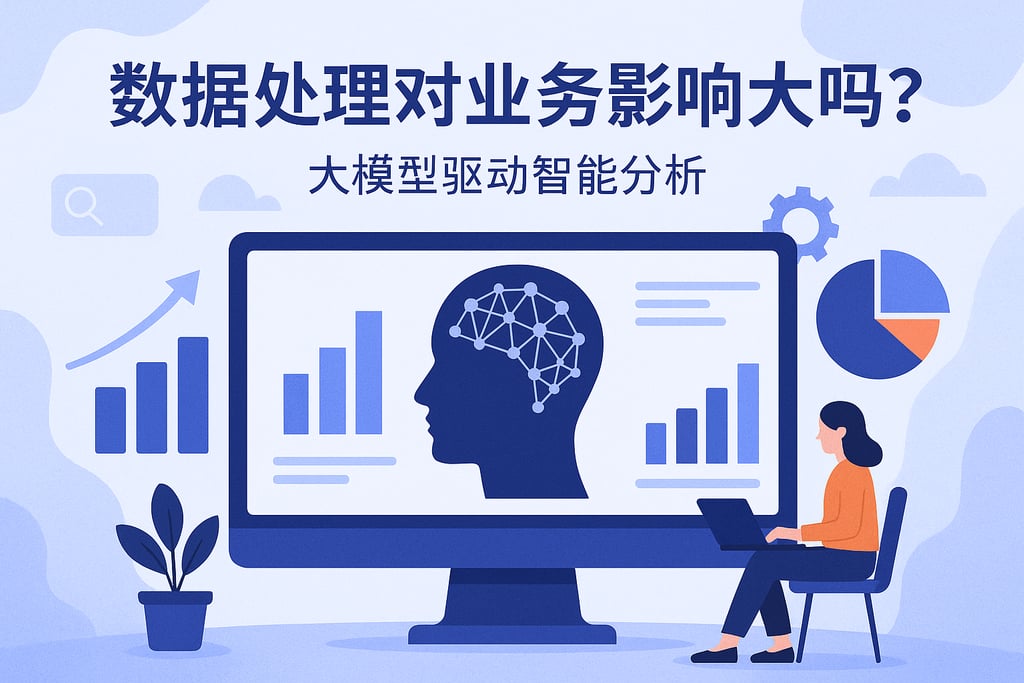数据处理对业务影响大吗？用大模型驱动智能分析
