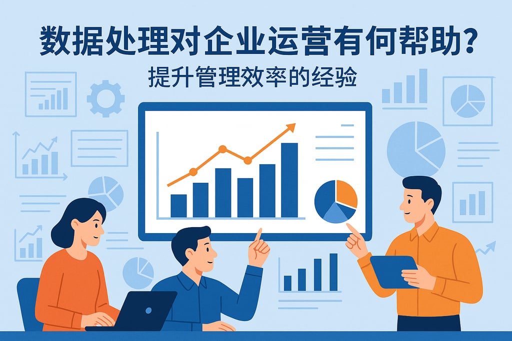 数据处理对企业运营有何帮助？提升管理效率的经验
