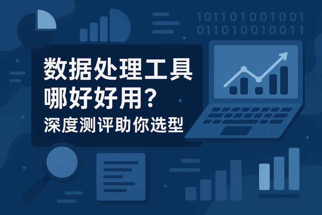 数据处理工具哪个好用？深度测评助你选型