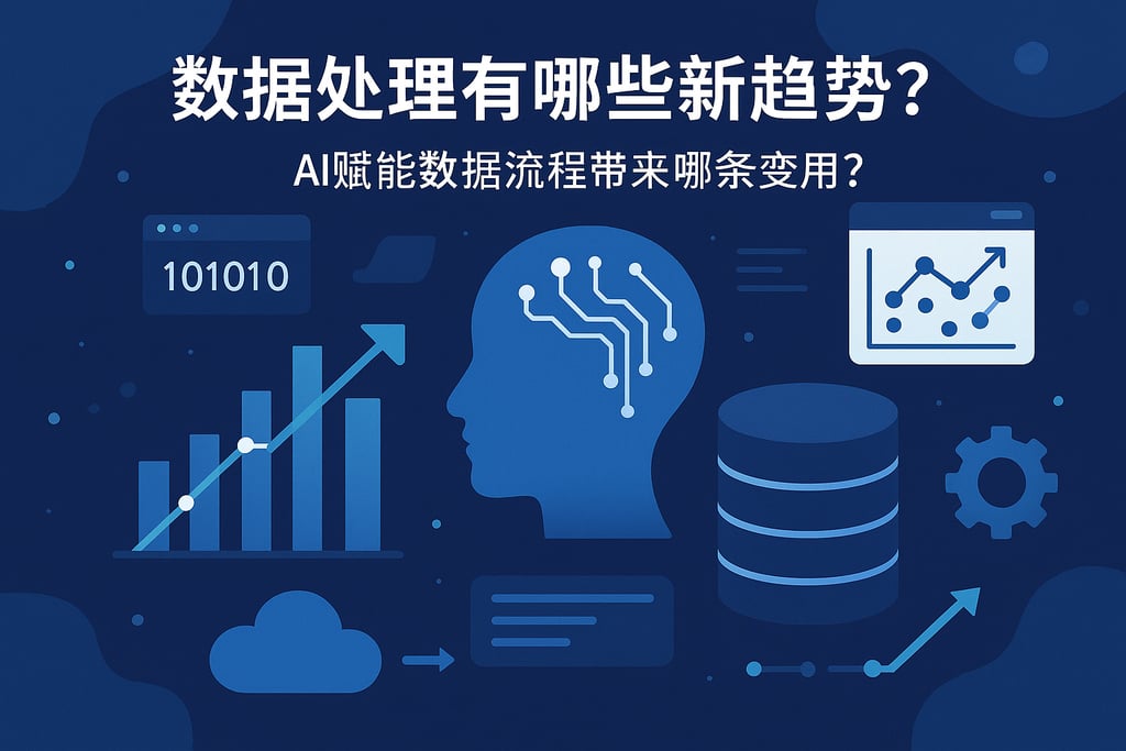 数据处理有哪些新趋势？AI赋能数据流程带来哪些改变？