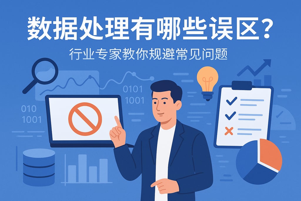 数据处理有哪些误区？行业专家教你规避常见问题