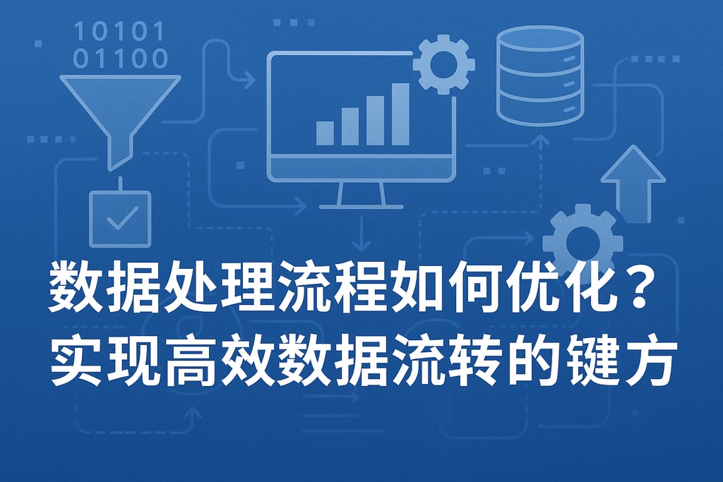数据处理流程如何优化？实现高效数据流转的关键方法