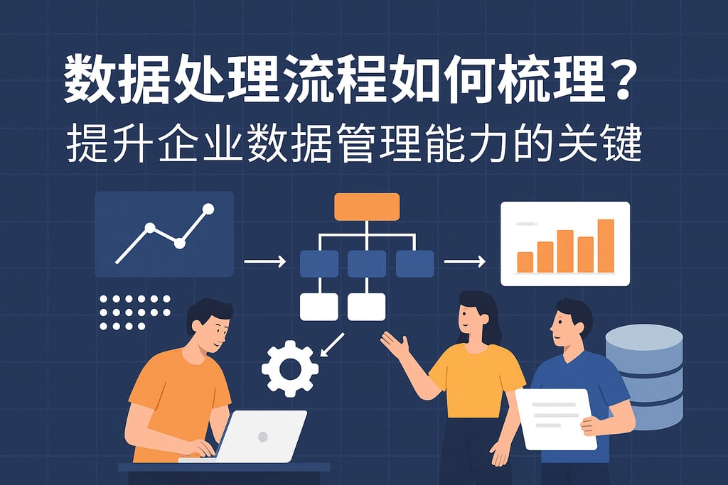 数据处理流程如何梳理？提升企业数据管理能力的关键。