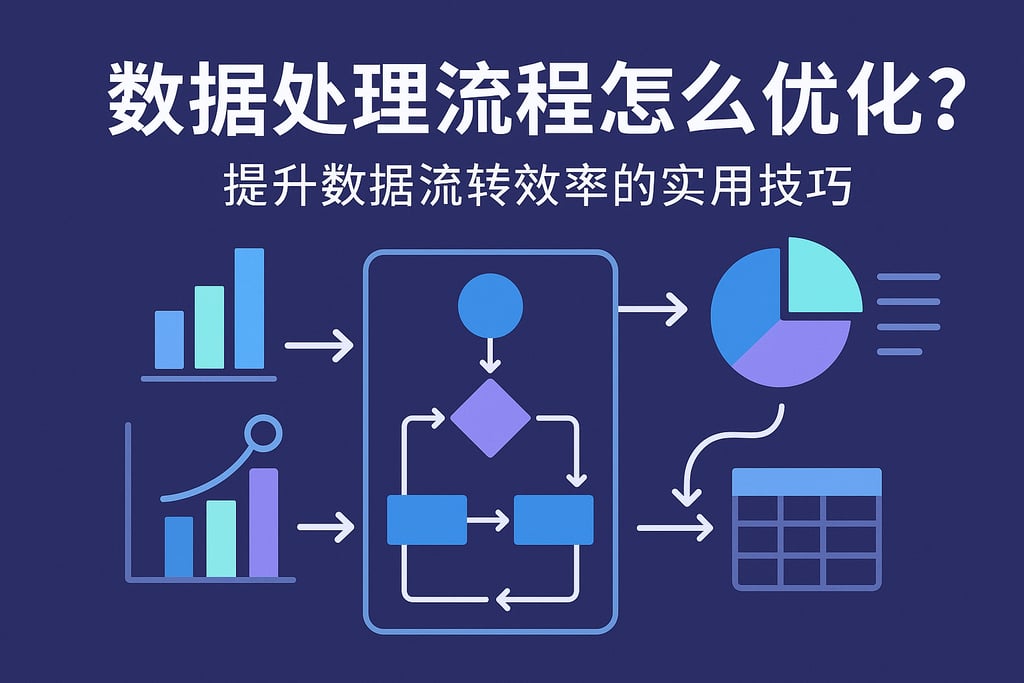 数据处理流程怎么优化？提升数据流转效率的实用技巧。