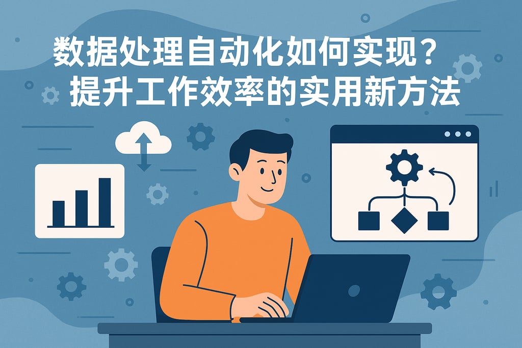 数据处理自动化如何实现？提升工作效率的实用新方法