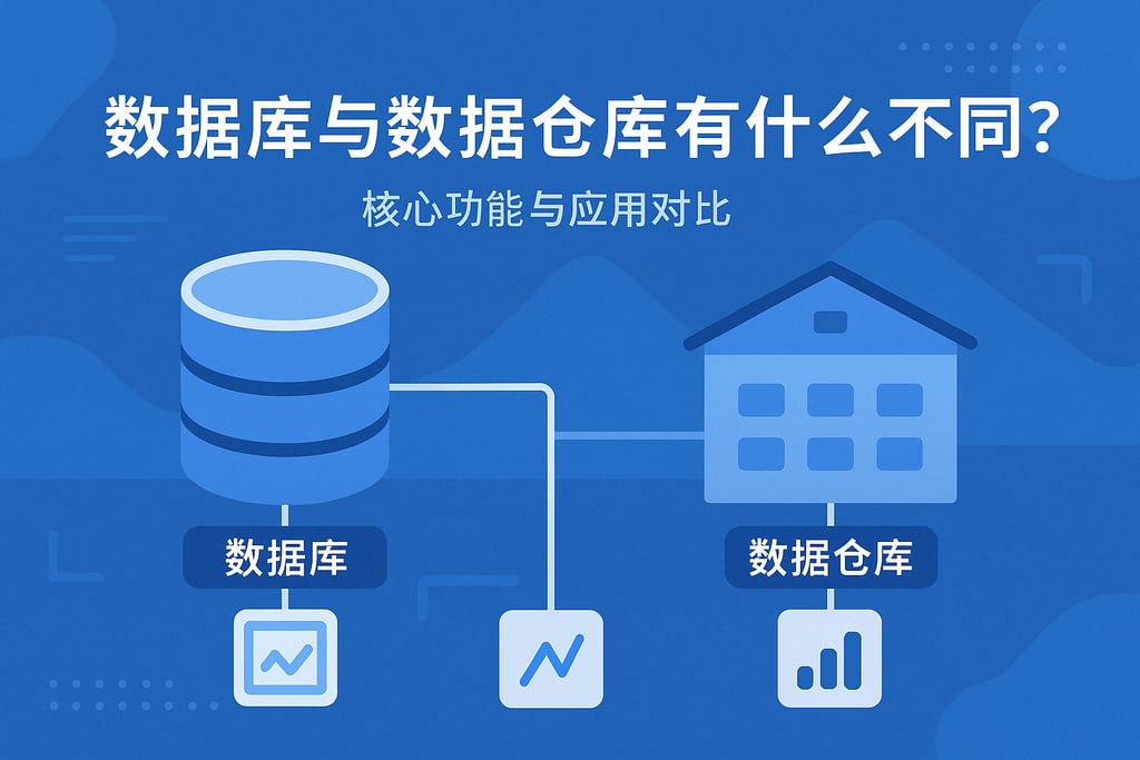 数据库与数据仓库有什么不同？核心功能与应用对比