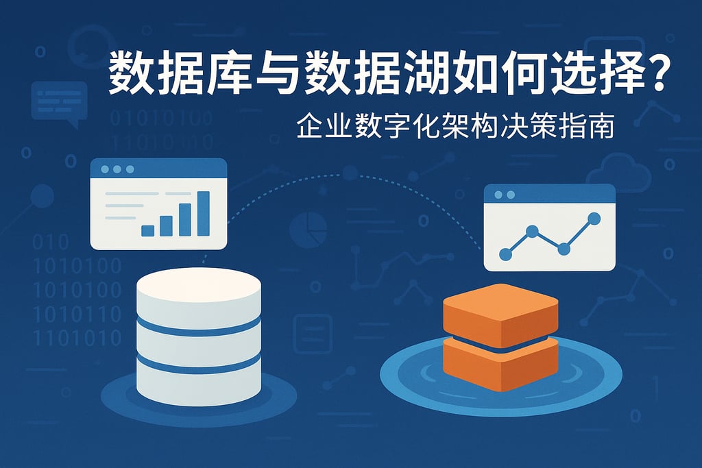 数据库和数据湖如何选择？企业数字化架构决策指南