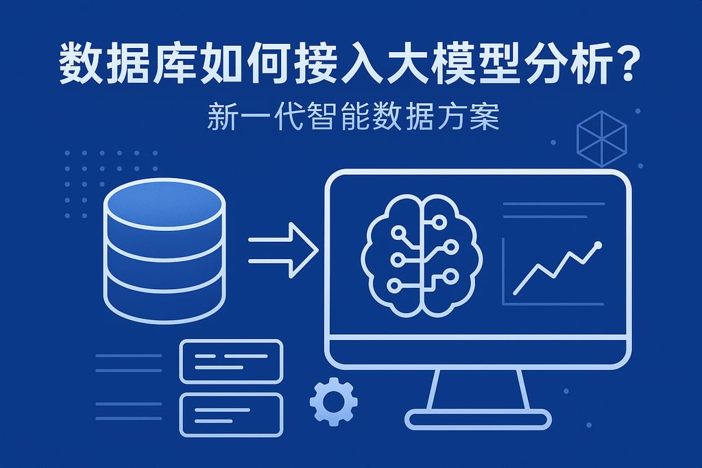 数据库如何接入大模型分析？新一代智能数据方案