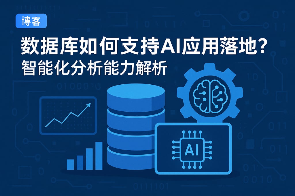 数据库如何支持AI应用落地？智能化分析能力解析