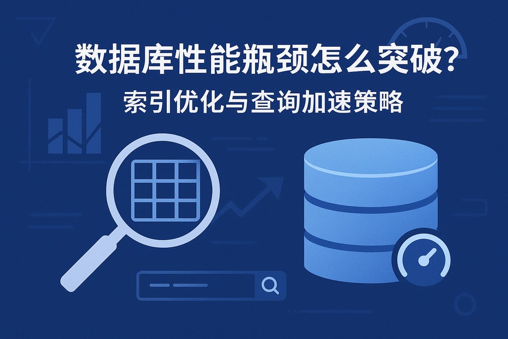 数据库性能瓶颈怎么突破？索引优化与查询加速策略