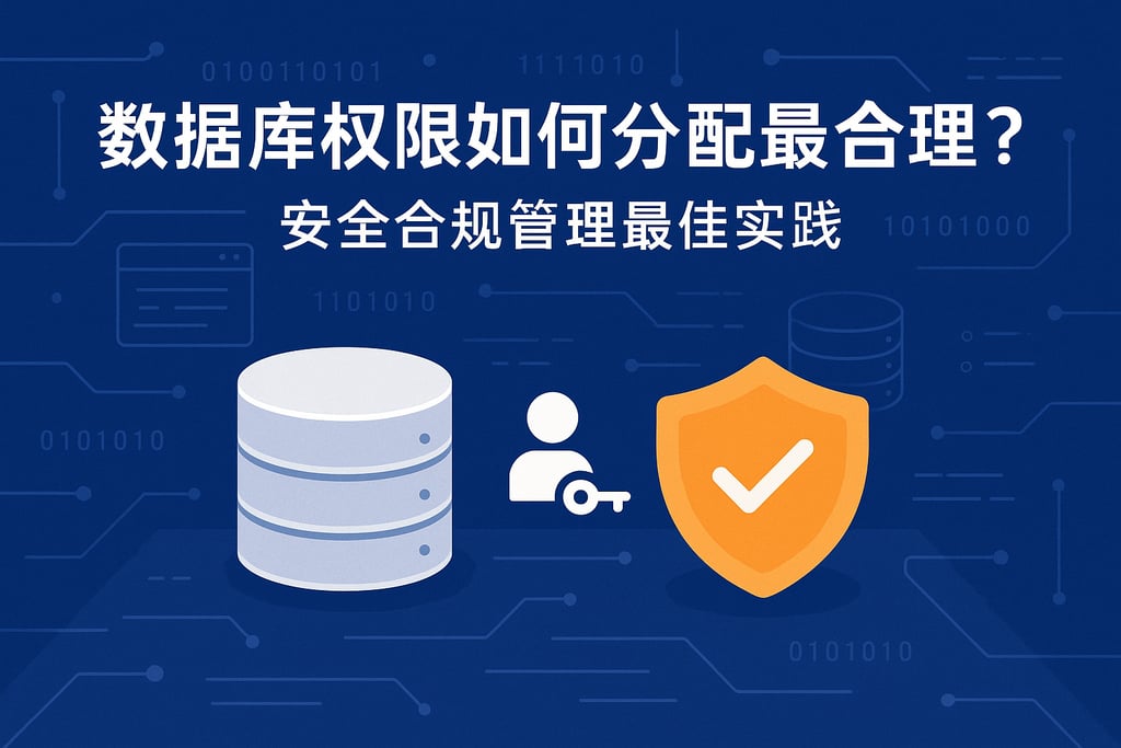 数据库权限如何分配最合理？安全合规管理最佳实践
