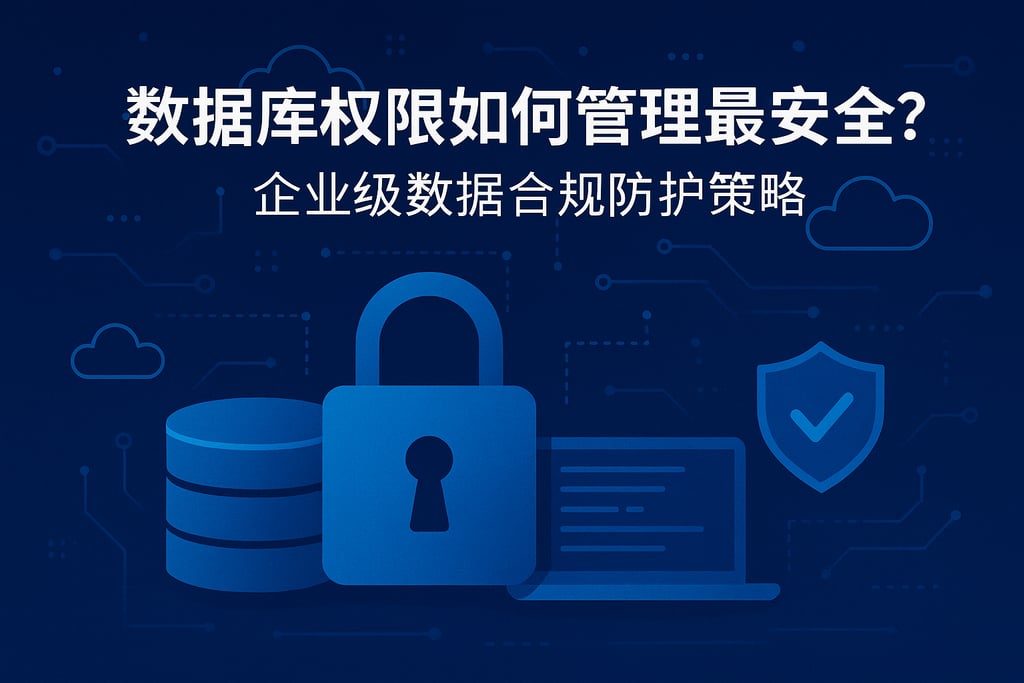 数据库权限如何管理最安全？企业级数据合规防护策略