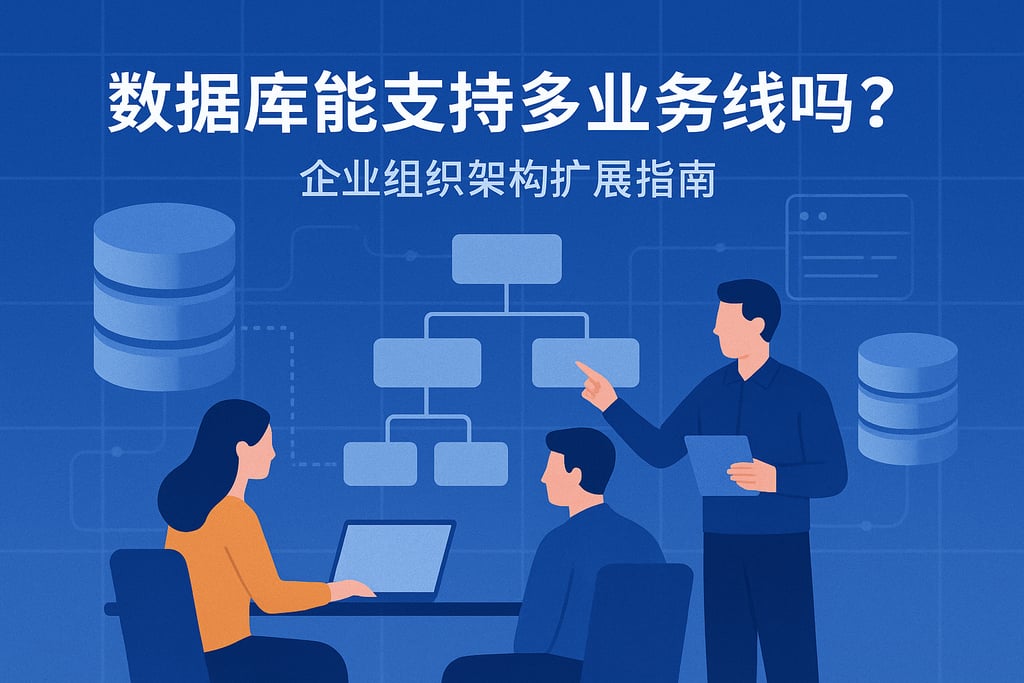 数据库能支持多业务线吗？企业组织架构扩展指南