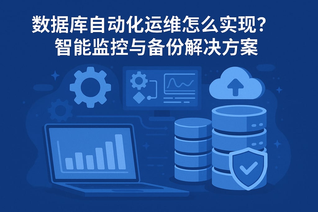 数据库自动化运维怎么实现？智能监控与备份解决方案