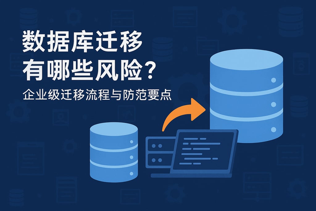 数据库迁移有哪些风险？企业级迁移流程与防范要点