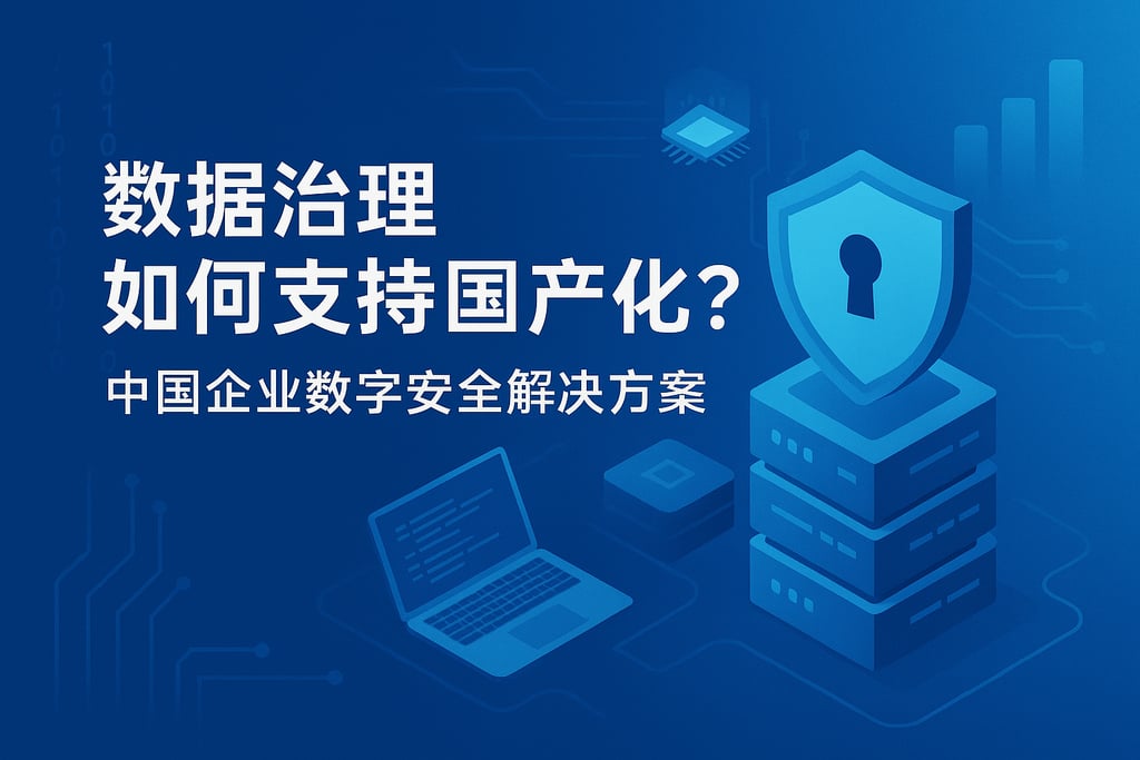 数据治理如何支持国产化？中国企业数字安全解决方案
