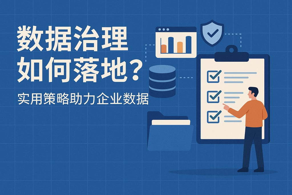 数据治理如何落地？实用策略助力企业数据合规