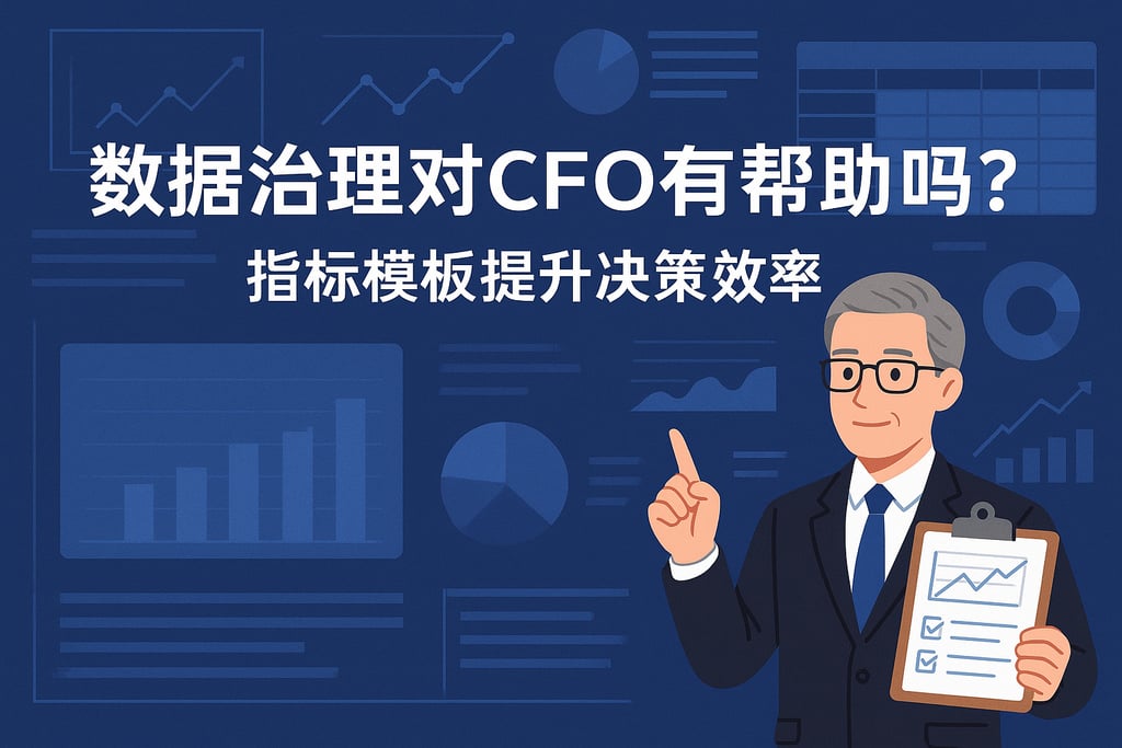 数据治理对CFO有帮助吗？指标模板提升决策效率