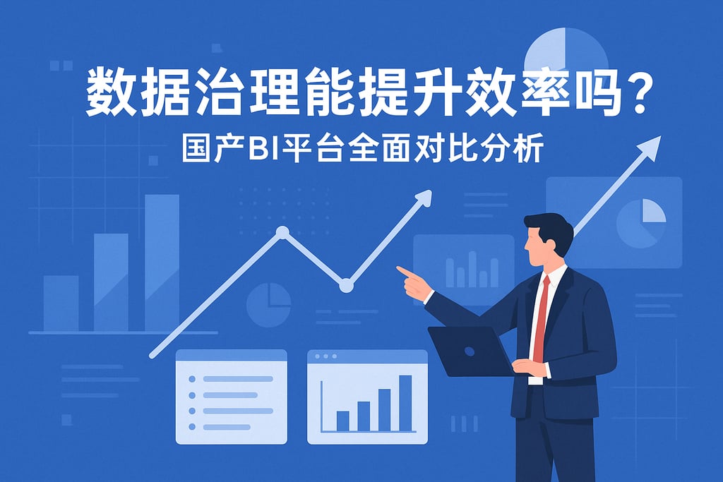 数据治理能提升效率吗？国产BI平台全面对比分析