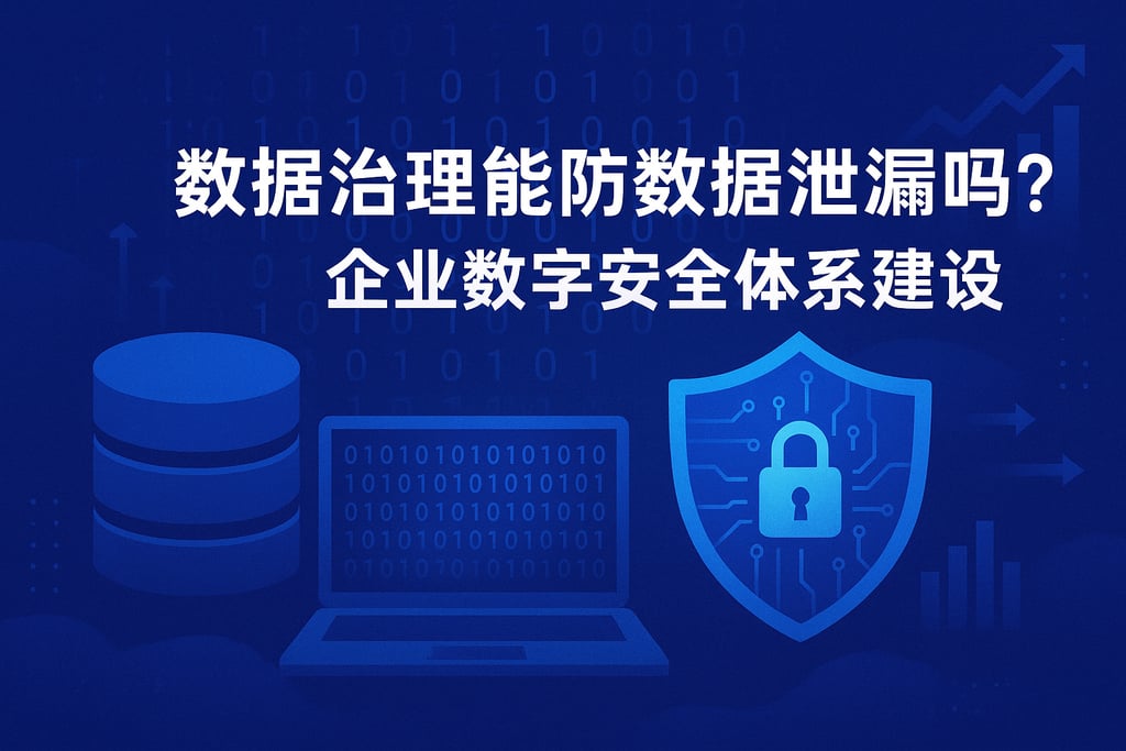 数据治理能防数据泄漏吗？企业数字安全体系建设