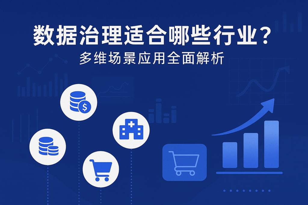 数据治理适合哪些行业？多维场景应用全面解析