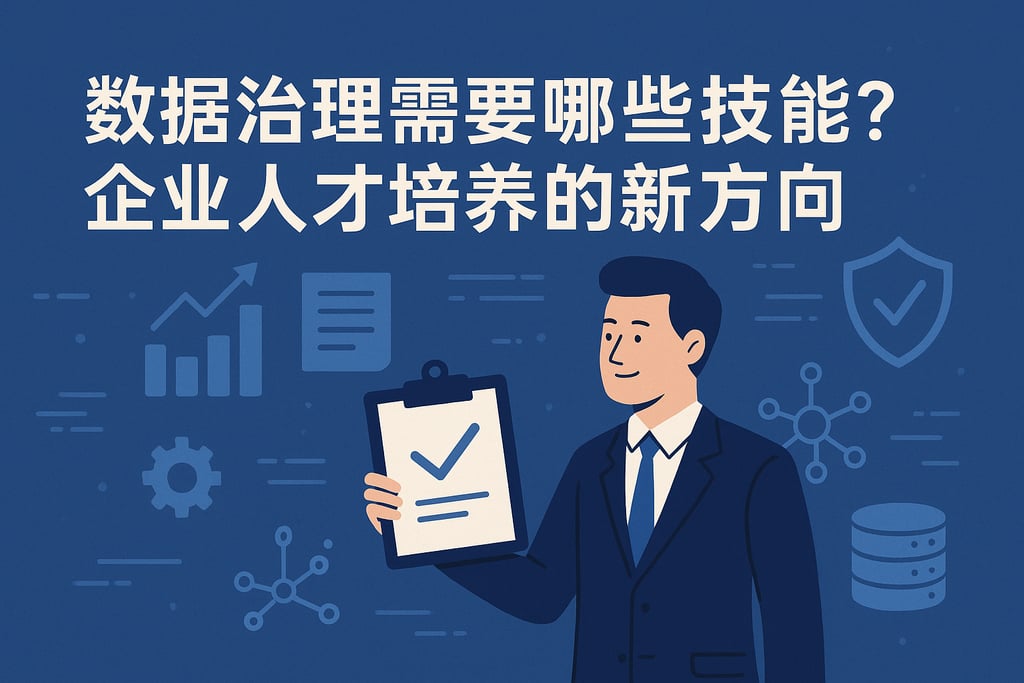 数据治理需要哪些技能？企业人才培养的新方向。