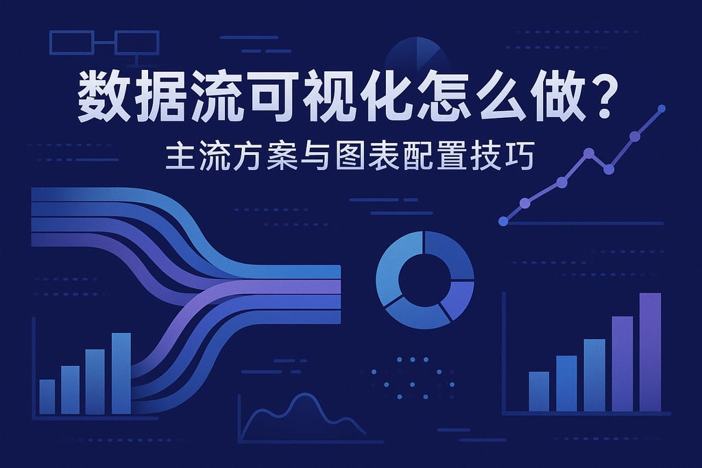 数据流可视化怎么做？主流方案与图表配置技巧