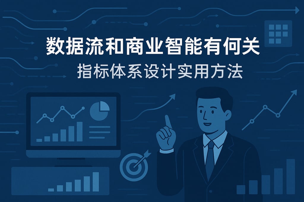 数据流和商业智能有何关联？指标体系设计实用方法