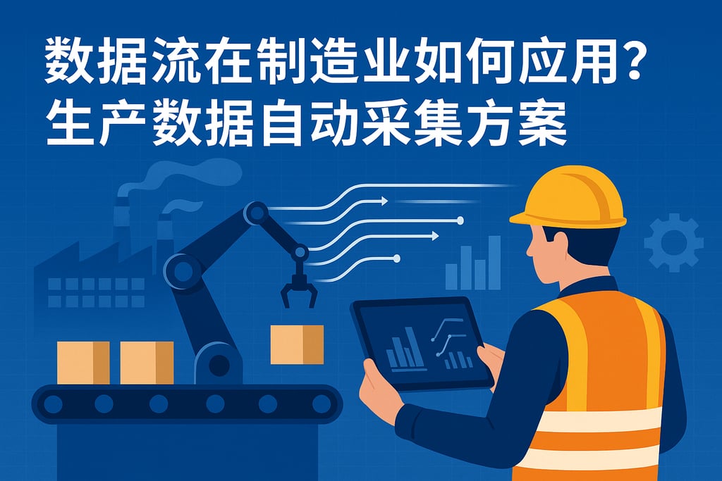 数据流在制造业如何应用？生产数据自动采集方案