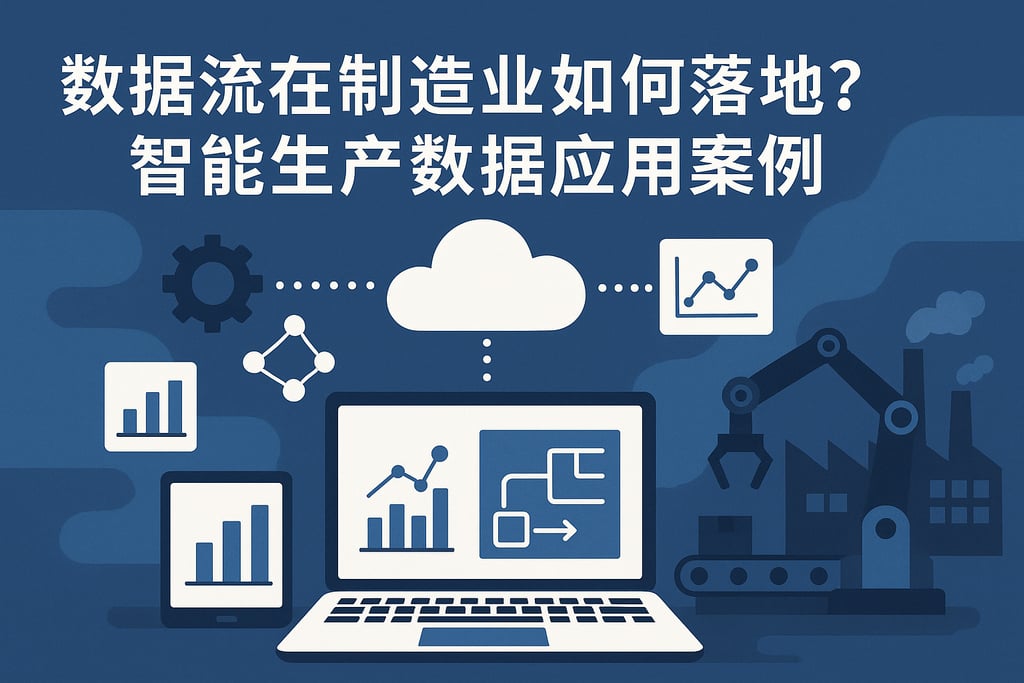 数据流在制造业如何落地？智能生产数据应用案例