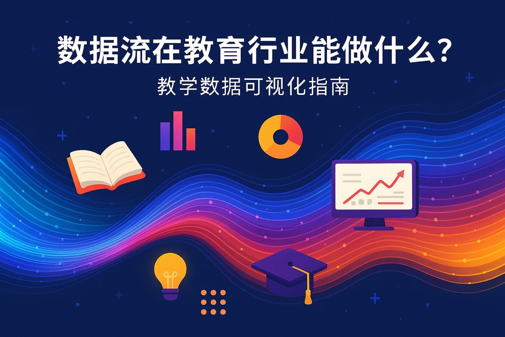 数据流在教育行业能做什么？教学数据可视化指南