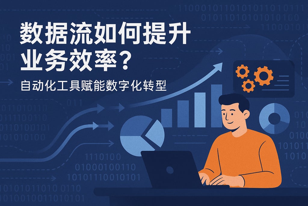 数据流如何提升业务效率？自动化工具赋能数字化转型