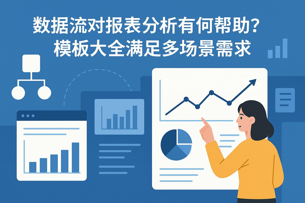 数据流对报表分析有何帮助？模板大全满足多场景需求