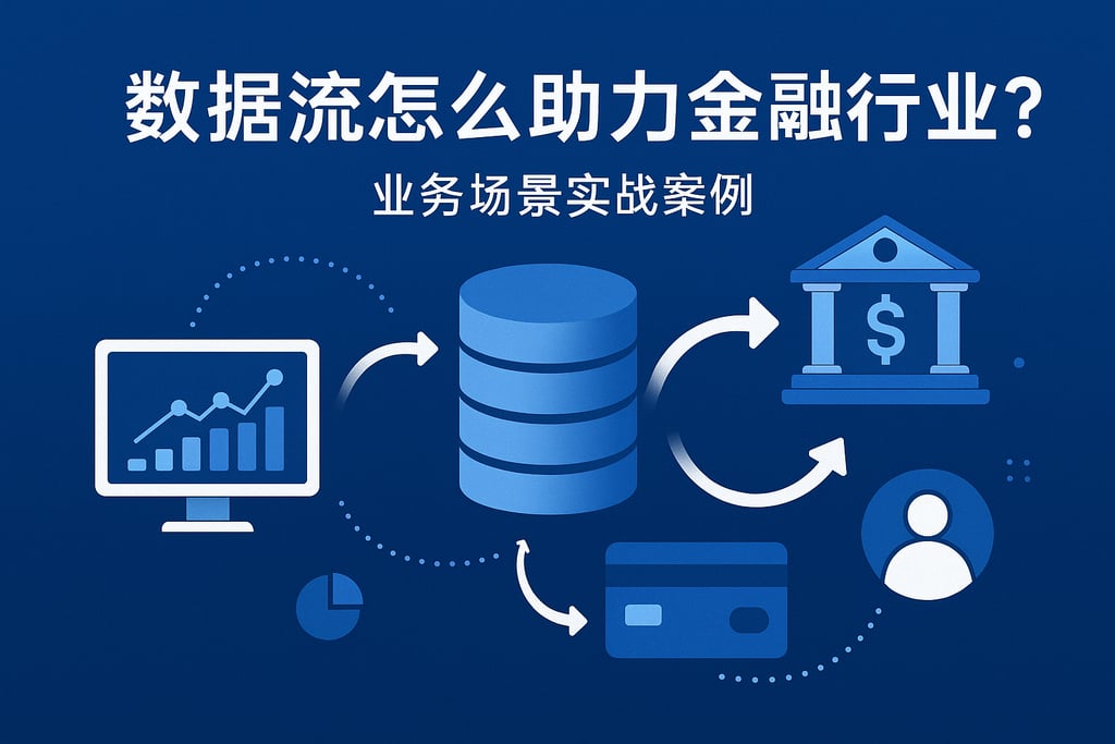 数据流怎么助力金融行业？业务场景实战案例