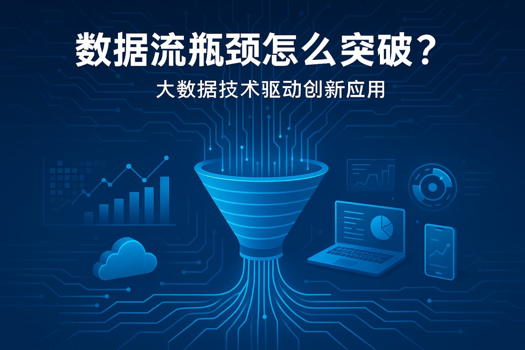 数据流瓶颈怎么突破？大数据技术驱动创新应用