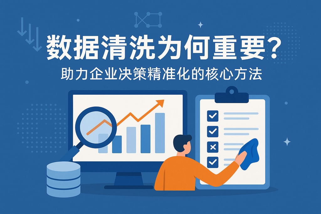 数据清洗为何重要？助力企业决策精准化的核心方法