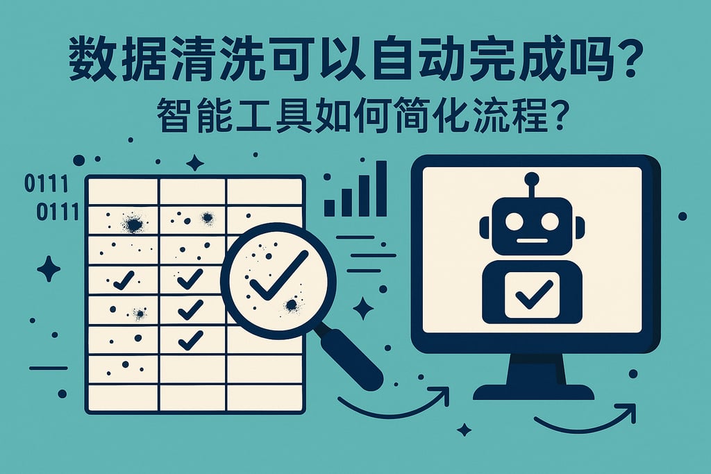 数据清洗可以自动完成吗？智能工具如何简化流程？
