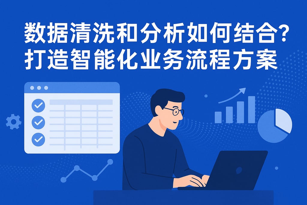 数据清洗和分析如何结合？打造智能化业务流程方案