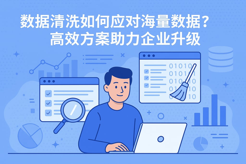 数据清洗如何应对海量数据？高效方案助力企业升级