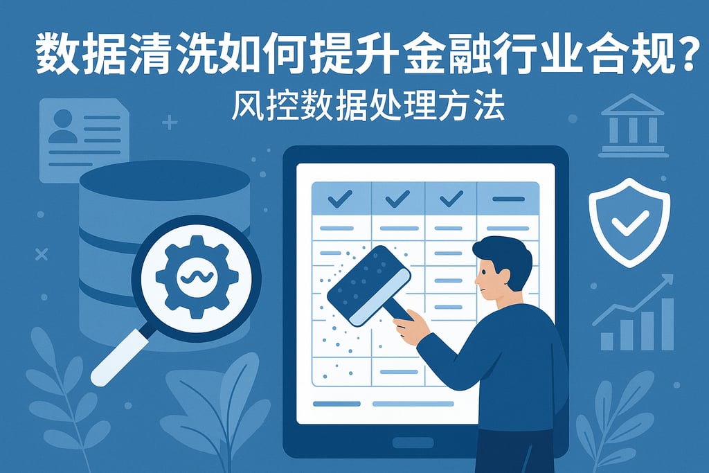 数据清洗如何提升金融行业合规？风控数据处理方法