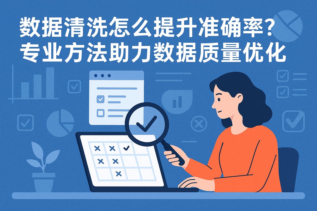 数据清洗怎么提升准确率？专业方法助力数据质量优化