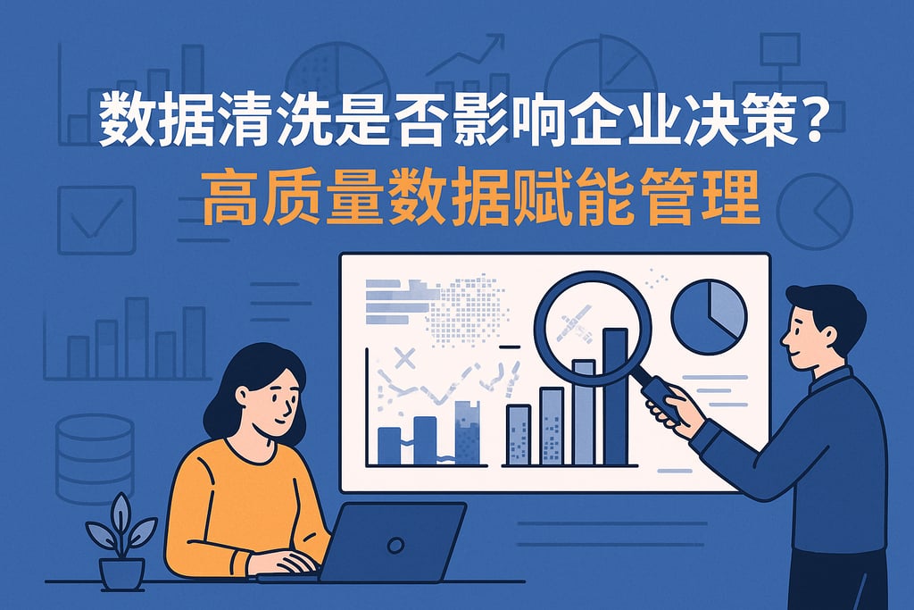 数据清洗是否影响企业决策？高质量数据赋能管理