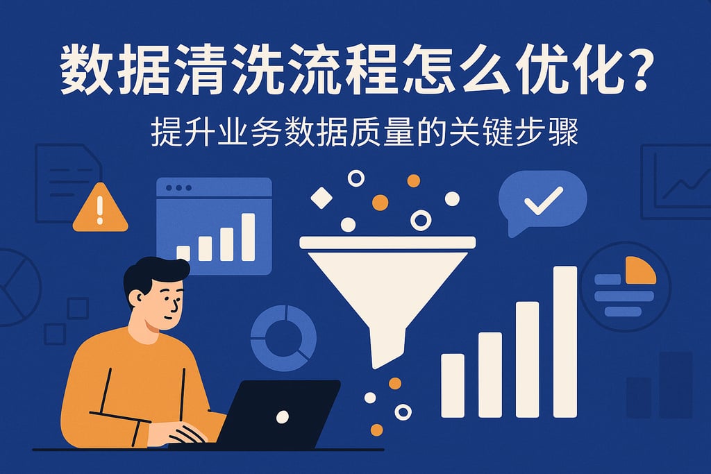 数据清洗流程怎么优化？提升业务数据质量的关键步骤