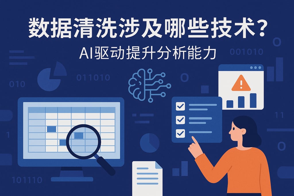 数据清洗涉及哪些技术？AI驱动提升分析能力