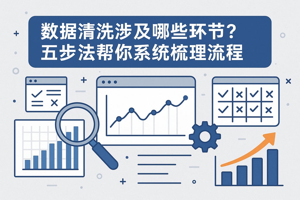 数据清洗涉及哪些环节？五步法帮你系统梳理流程