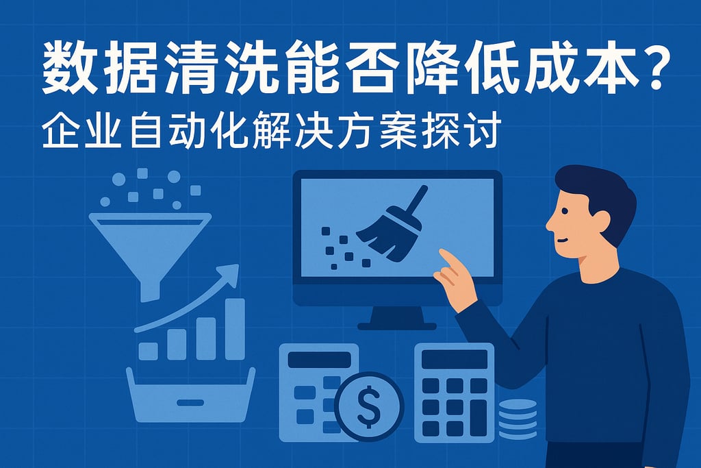 数据清洗能否降低成本？企业自动化解决方案探讨