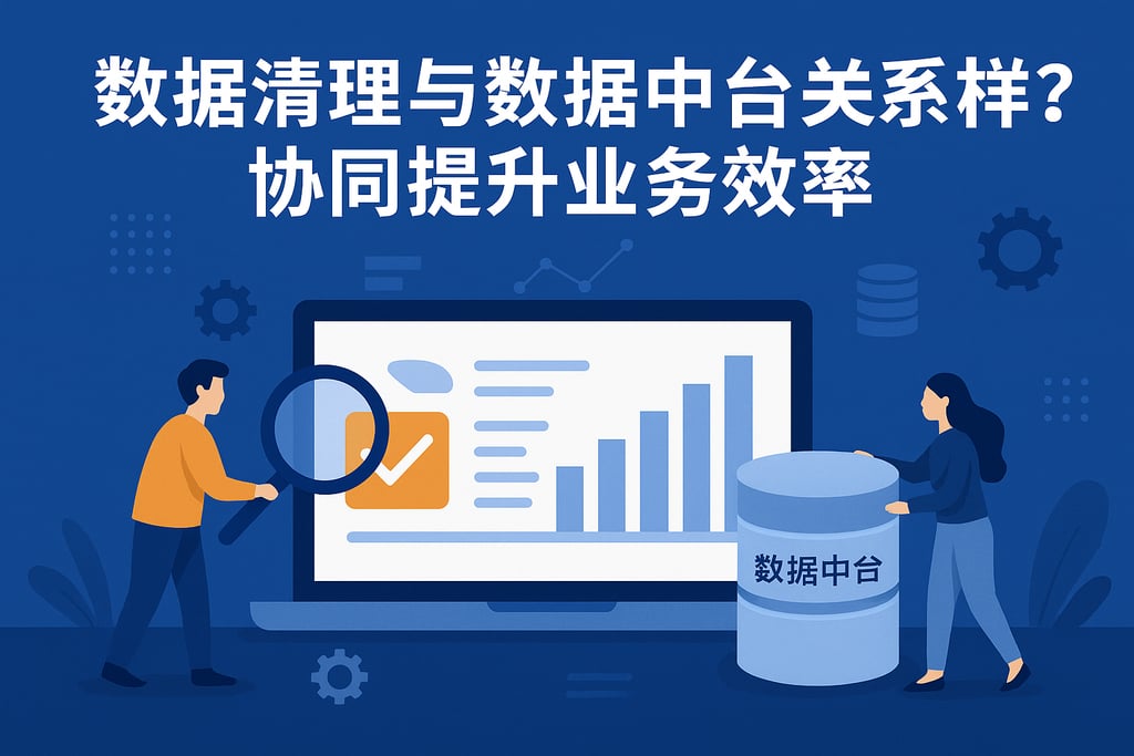 数据清理与数据中台关系怎样？协同提升业务效率