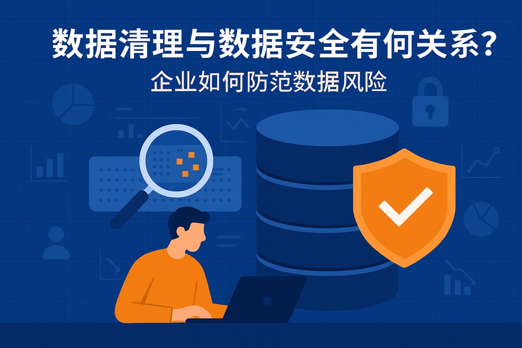 数据清理与数据安全有何关系？企业如何防范数据风险。